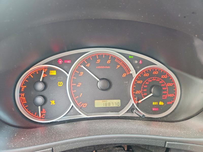 Aukcja sprzedaży 2008 Subaru Impreza, vin: JF1GH75658G800119, numer aukcji: 60270806