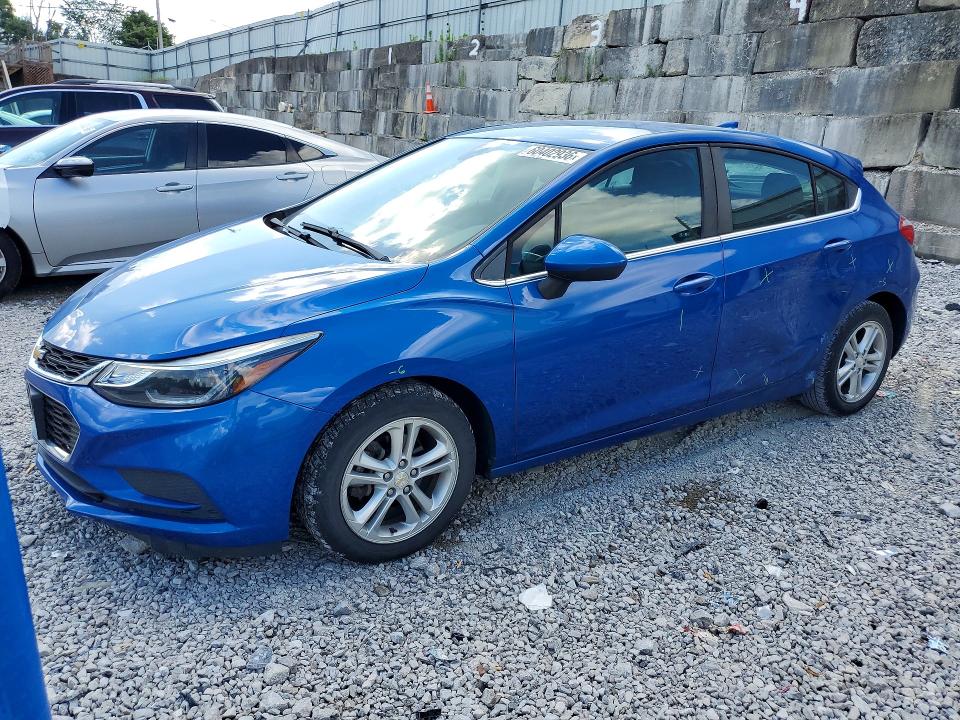 2017 Chevrolet Cruze მანქანა იყიდება აუქციონზე, vin: 3G1BE6SM1HS530911, აუქციონის ნომერი: 60402936