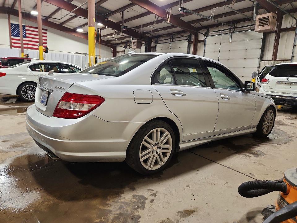 Auction sale of the 2009 Mercedes-benz C, vin: WDDGF81X39R049280, lot number: 58542556