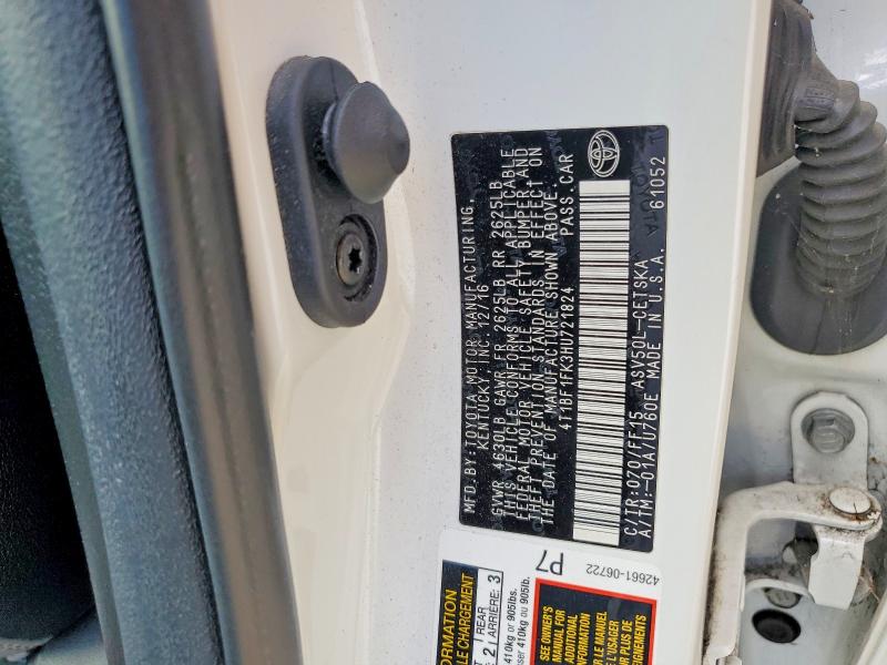 Продаж на аукціоні авто 2017 Toyota Camry, vin: 4T1BF1FK3HU721824, номер лоту: 61966706