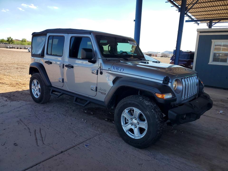 2020 Jeep Wrangler Unlimited მანქანა იყიდება აუქციონზე, vin: 1C4HJXDG7LW168011, აუქციონის ნომერი: 62534886