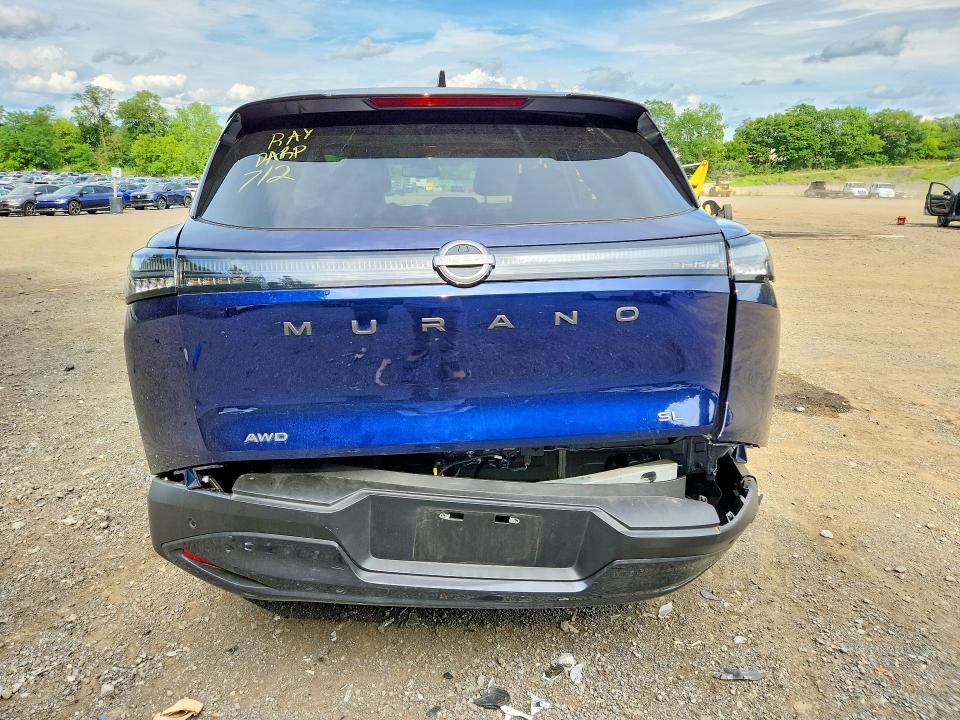 60133806 :رقم المزاد ، 5N1AZ3CS1SC134151 vin ، 2025 Nissan Murano مزاد بيع