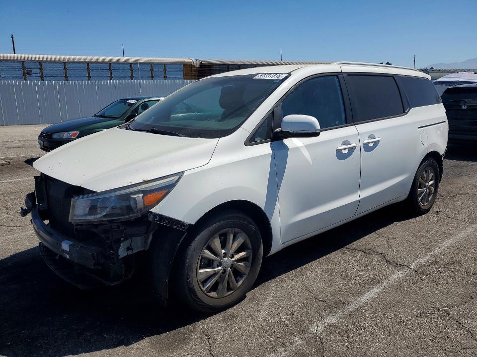 2016 Kia Sedona მანქანა იყიდება აუქციონზე, vin: KNDMB5C18G6090129, აუქციონის ნომერი: 59731816