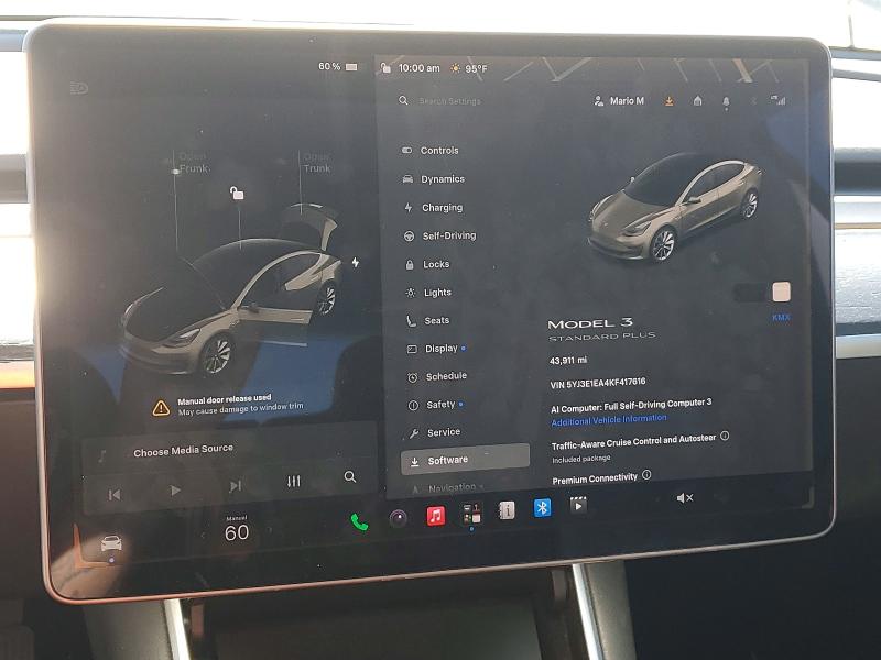 60164396 :رقم المزاد ، 5YJ3E1EA4KF417616 vin ، 2019 Tesla Model 3 مزاد بيع