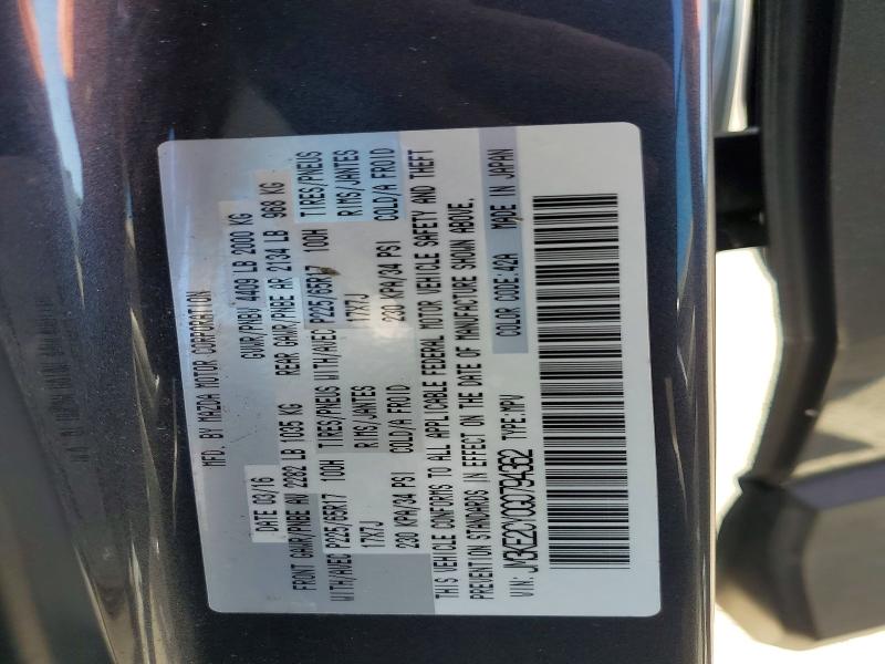 Auction sale of the 2016 Mazda Cx-5, vin: JM3KE2CY0G0794362, lot number: 63222436