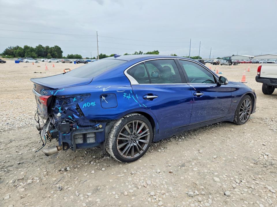 2019 Infiniti Q50 მანქანა იყიდება აუქციონზე, vin: JN1FV7AR6KM800141, აუქციონის ნომერი: 61312386