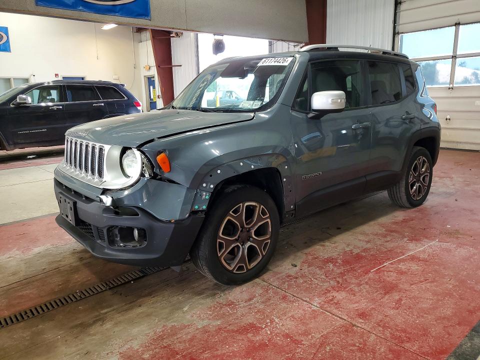 2017 Jeep Renegade მანქანა იყიდება აუქციონზე, vin: ZACCJBDBXHPF63757, აუქციონის ნომერი: 61174426