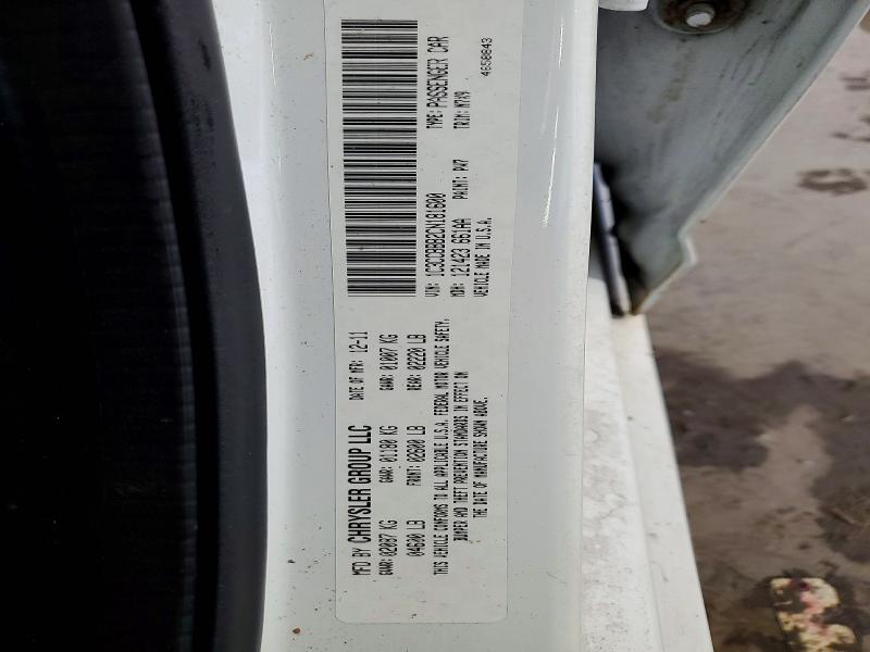 60559956 :رقم المزاد ، 1C3CCBBB2CN181600 vin ، 2012 Chrysler 200 مزاد بيع