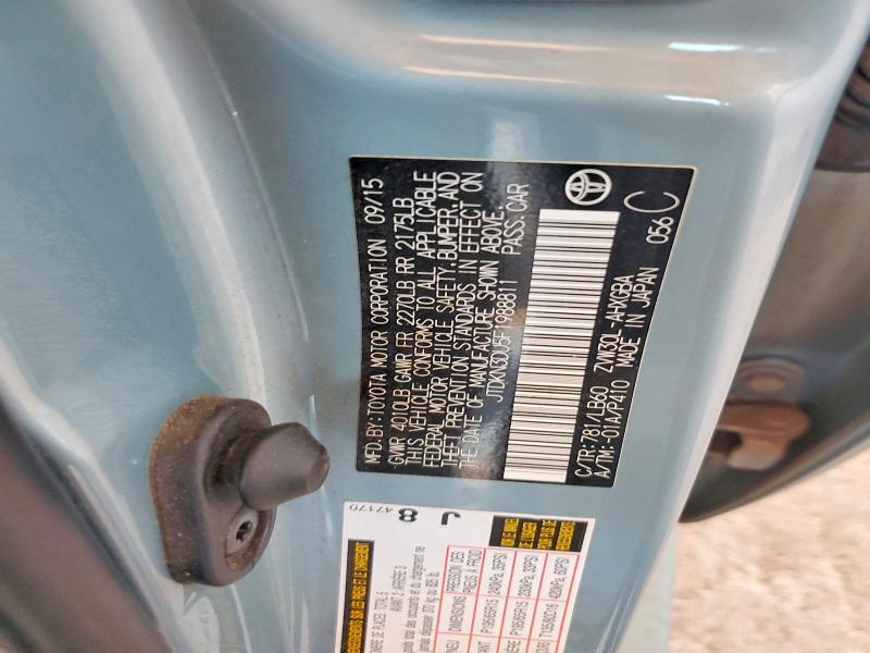 Продажа на аукционе авто 2015 Toyota Prius, vin: JTDKN3DU5F1988811, номер лота: 62070436