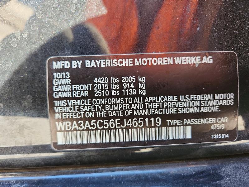 Aukcja sprzedaży 2014 Bmw 328, vin: WBA3A5C56EJ465119, numer aukcji: 62678416
