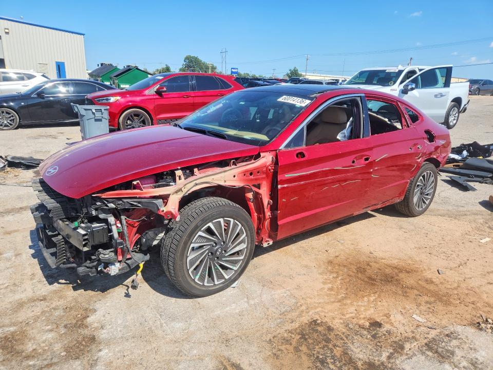 2024 Hyundai Sonata Hybrid მანქანა იყიდება აუქციონზე, vin: KMHL54JJ5RA098653, აუქციონის ნომერი: 60014136