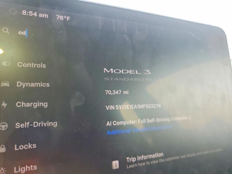 62300146 :رقم المزاد ، 5YJ3E1EA1MF923276 vin ، 2021 Tesla Model 3 مزاد بيع