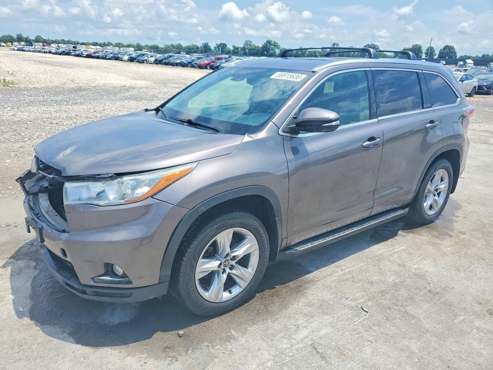 Aukcja sprzedaży 2016 Toyota Highlander, vin: 5TDDKRFH4GS253116, numer aukcji: 59915636