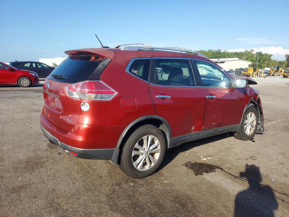 61895616 :رقم المزاد ، KNMAT2MT0FP555719 vin ، 2015 Nissan Rogue مزاد بيع