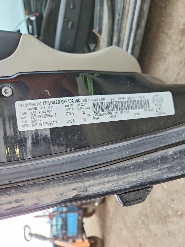 85993645 :رقم المزاد ، 2C4RDGBG8DR698836 vin ، 2013 Dodge Grand Caravan مزاد بيع