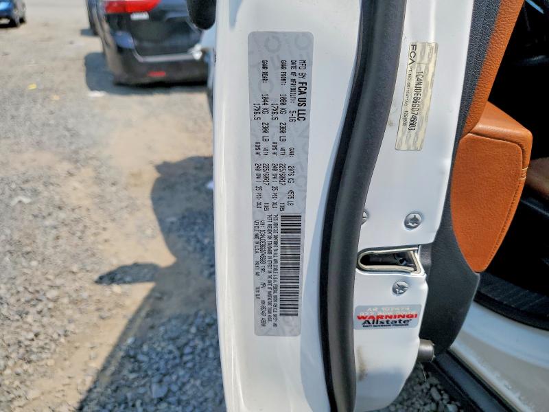 Aukcja sprzedaży 2016 Jeep Compass, vin: 1C4NJDEB6GD745603, numer aukcji: 61552216