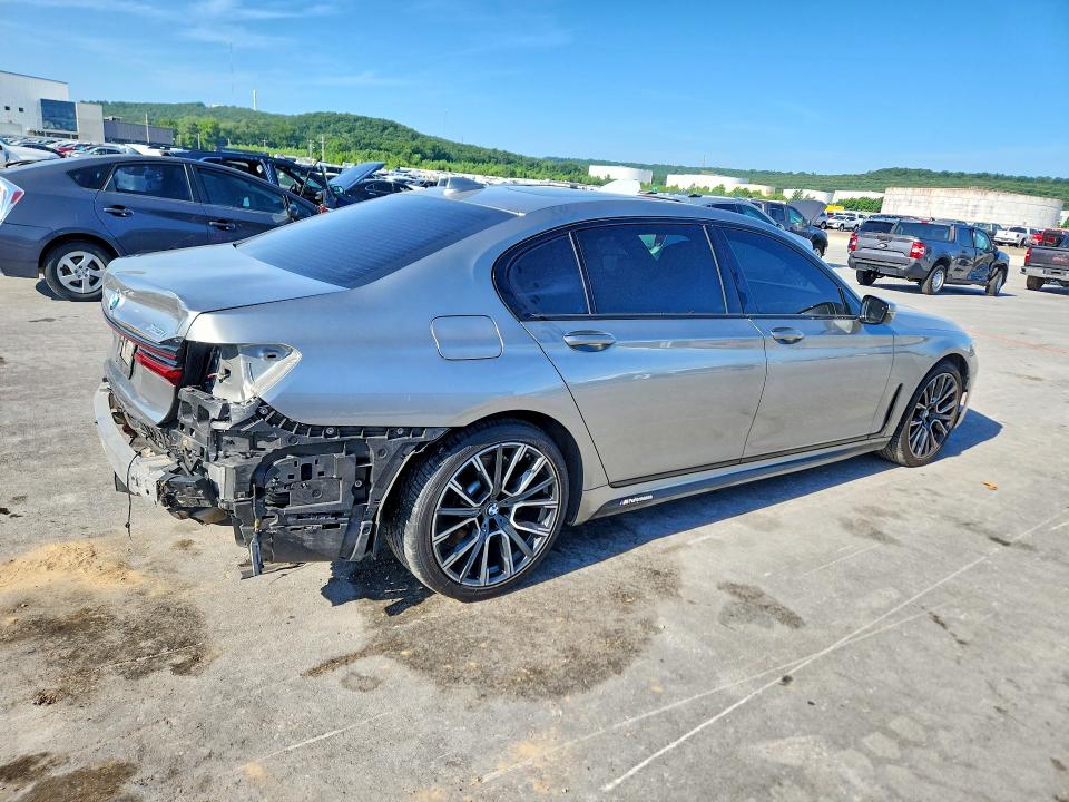 2020 Bmw 750 მანქანა იყიდება აუქციონზე, vin: WBA7U2C08LGJ59870, აუქციონის ნომერი: 58367376