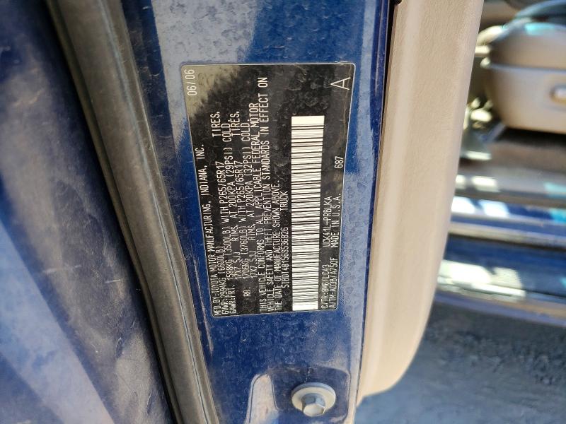 Продаж на аукціоні авто 2006 Toyota Tundra, vin: 5TBDT48156S536826, номер лоту: 62007586