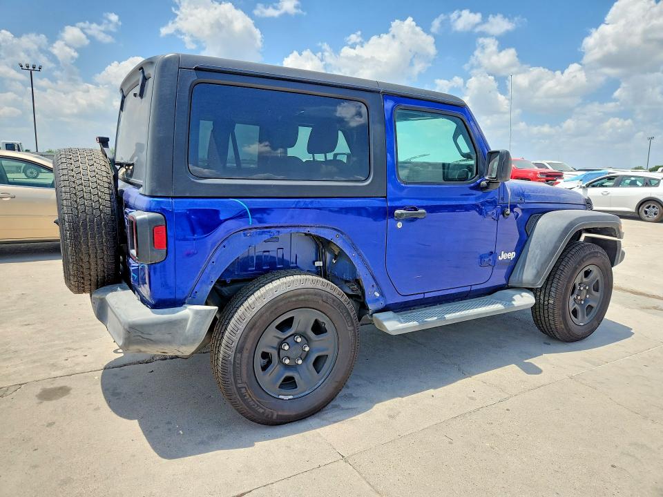 60982746 :رقم المزاد ، 1C4GJXAG4LW160643 vin ، 2020 Jeep Wrangler مزاد بيع