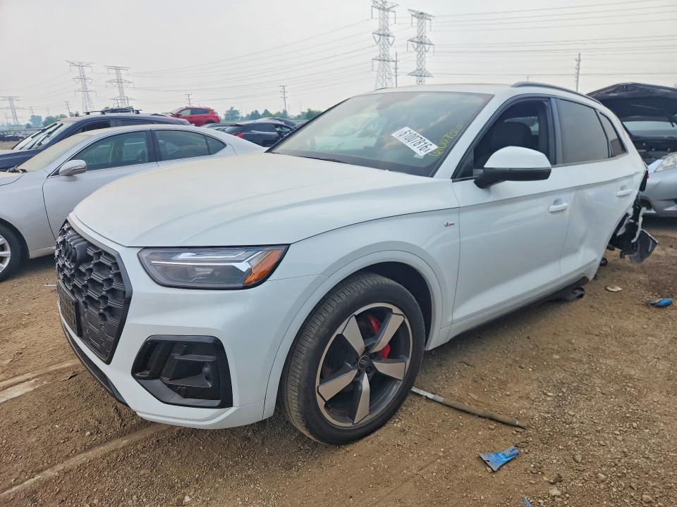 61007816 :رقم المزاد ، WA1EAAFYXR2062832 vin ، 2024 Audi Q5 مزاد بيع