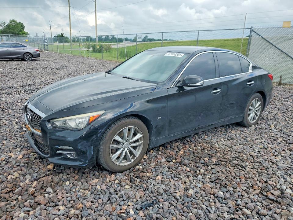 2014 Infiniti Q50 მანქანა იყიდება აუქციონზე, vin: JN1BV7AR6EM682000, აუქციონის ნომერი: 97684555