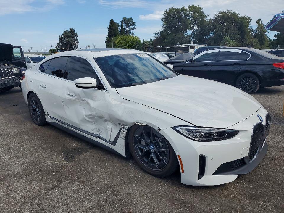 61039476 :رقم المزاد ، WBY73AW05PFP54665 vin ، 2023 Bmw I4 مزاد بيع