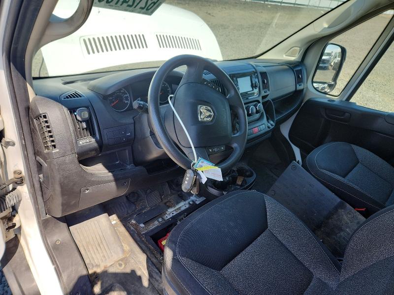 62124706 :رقم المزاد ، 3C6TRVDG7LE128021 vin ، 2020 Ram Promaster 2500 مزاد بيع