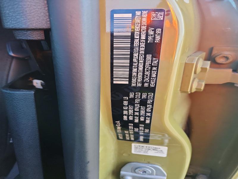 Продаж на аукціоні авто 2015 Jeep Renegade, vin: ZACCJBCT2FPB93900, номер лоту: 58901646