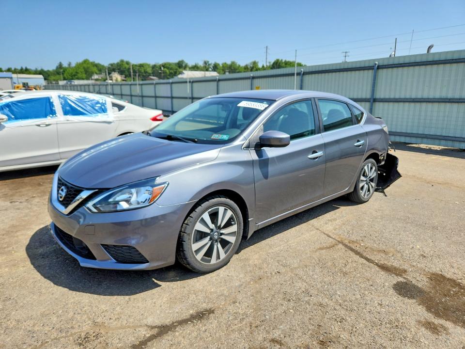 2019 Nissan Sentra მანქანა იყიდება აუქციონზე, vin: 3N1AB7AP2KY448853, აუქციონის ნომერი: 59553386