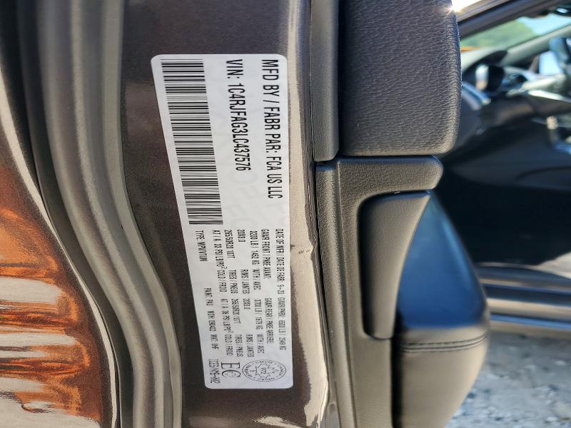 Aukcja sprzedaży 2020 Jeep Grand Cherokee, vin: 1C4RJFAG3LC437576, numer aukcji: 61731246