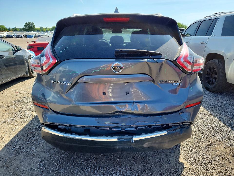 60649386 :رقم المزاد ، 5N1AZ2MH8HN129331 vin ، 2017 Nissan Murano مزاد بيع