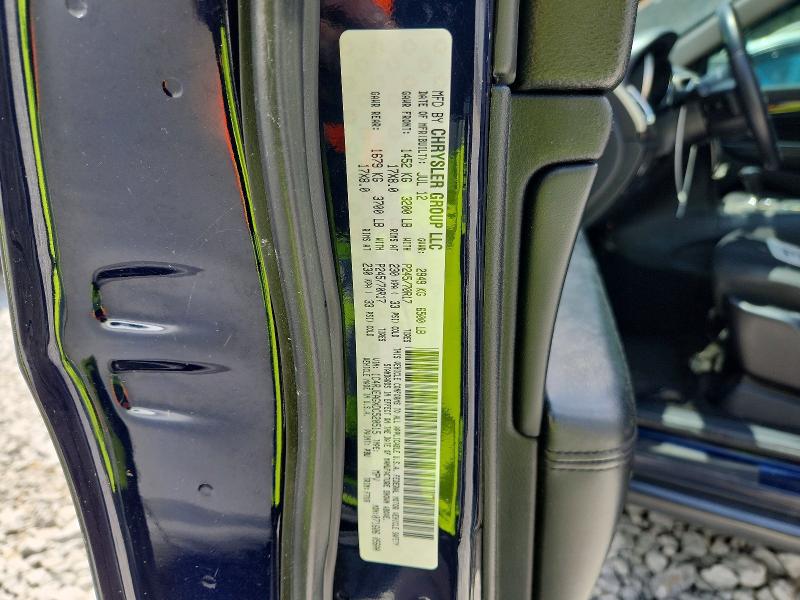 60277876 :رقم المزاد ، 1C4RJEAGXDC520515 vin ، 2012 Jeep Grand Cherokee مزاد بيع