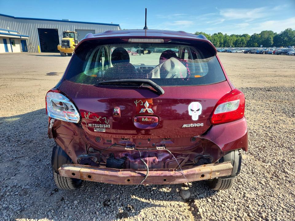 62320246 :رقم المزاد ، ML32A5HJ2KH015929 vin ، 2019 Mitsubishi Mirage مزاد بيع