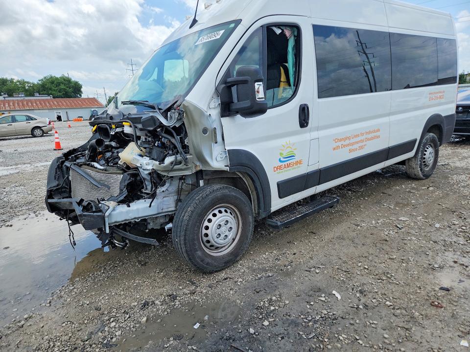 61188426 :رقم المزاد ، 3C6LRVDG9RE121807 vin ، 2024 Ram Promaster 2500 مزاد بيع