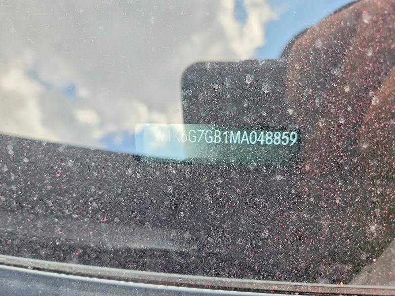 62326866 :رقم المزاد ، W1K6G7GB1MA048859 vin ، 2021 Mercedes-benz S مزاد بيع