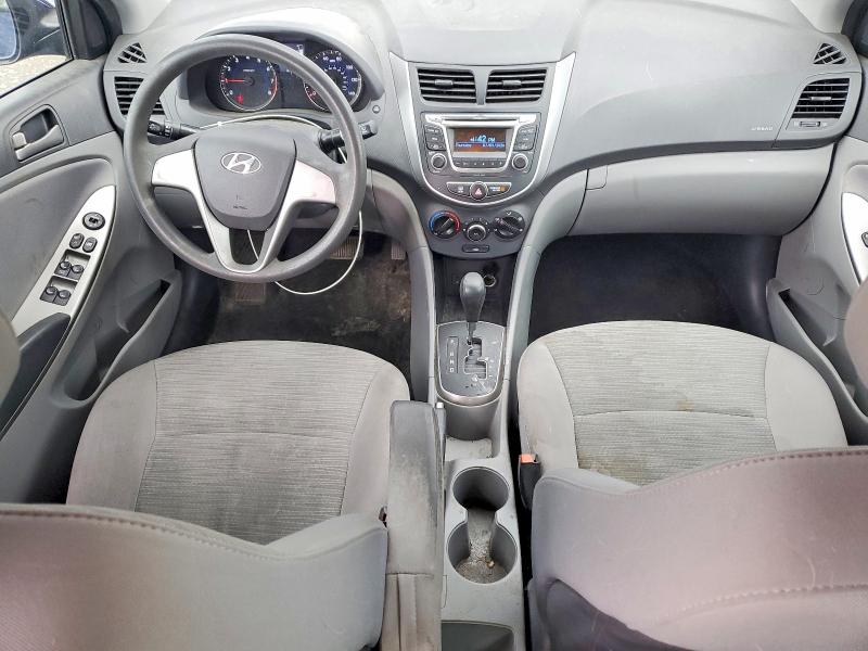 60516446 :رقم المزاد ، KMHCT4AE9HU186188 vin ، 2017 Hyundai Accent مزاد بيع