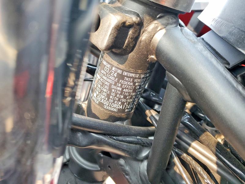 2024 Kawasaki Ex500 მანქანა იყიდება აუქციონზე, vin: ML5EXGG10RDA17490, აუქციონის ნომერი: 61034396