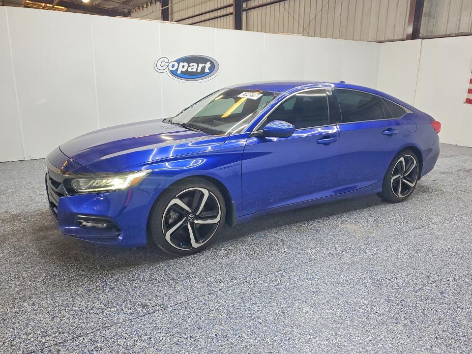 Auction sale of the 2019 Honda Accord, vin: 1HGCV1F3XKA153859, lot number: 61846196