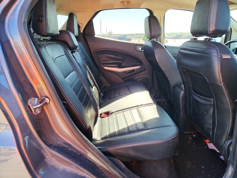 62705936 :رقم المزاد ، MAJ6P1WL6JC171287 vin ، 2018 Ford Ecosport مزاد بيع