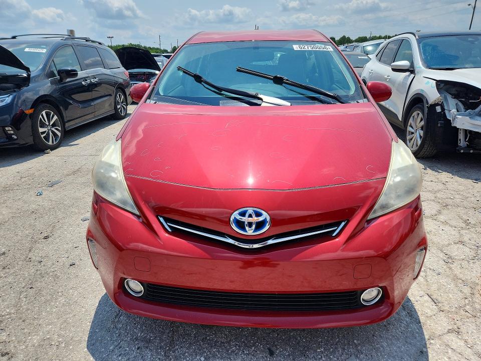62750056 :رقم المزاد ، JTDZN3EU9D3196319 vin ، 2013 Toyota Prius V مزاد بيع
