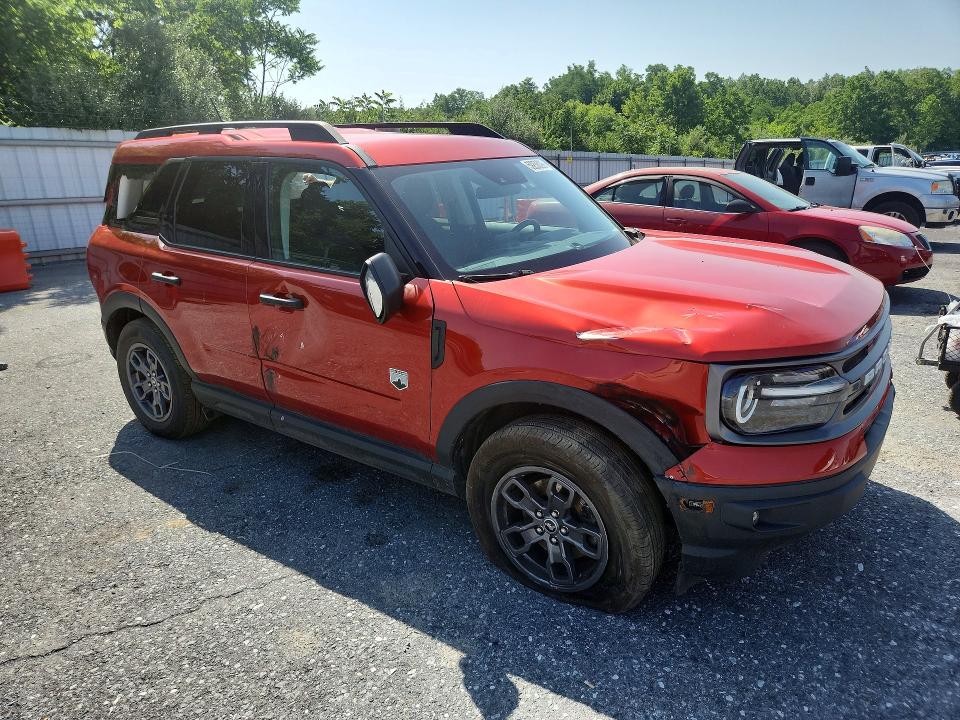 2022 Ford Bronco Sport მანქანა იყიდება აუქციონზე, vin: 3FMCR9B67NRE20348, აუქციონის ნომერი: 59258096