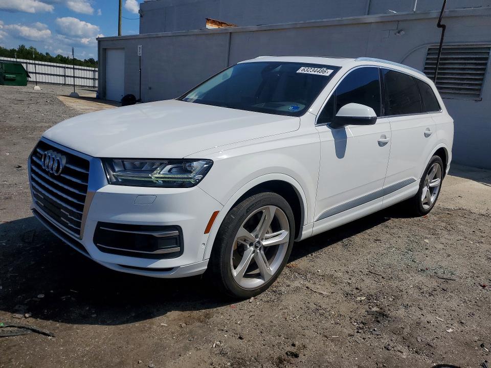 2019 Audi Q7 მანქანა იყიდება აუქციონზე, vin: WA1VAAF71KD008434, აუქციონის ნომერი: 63234486