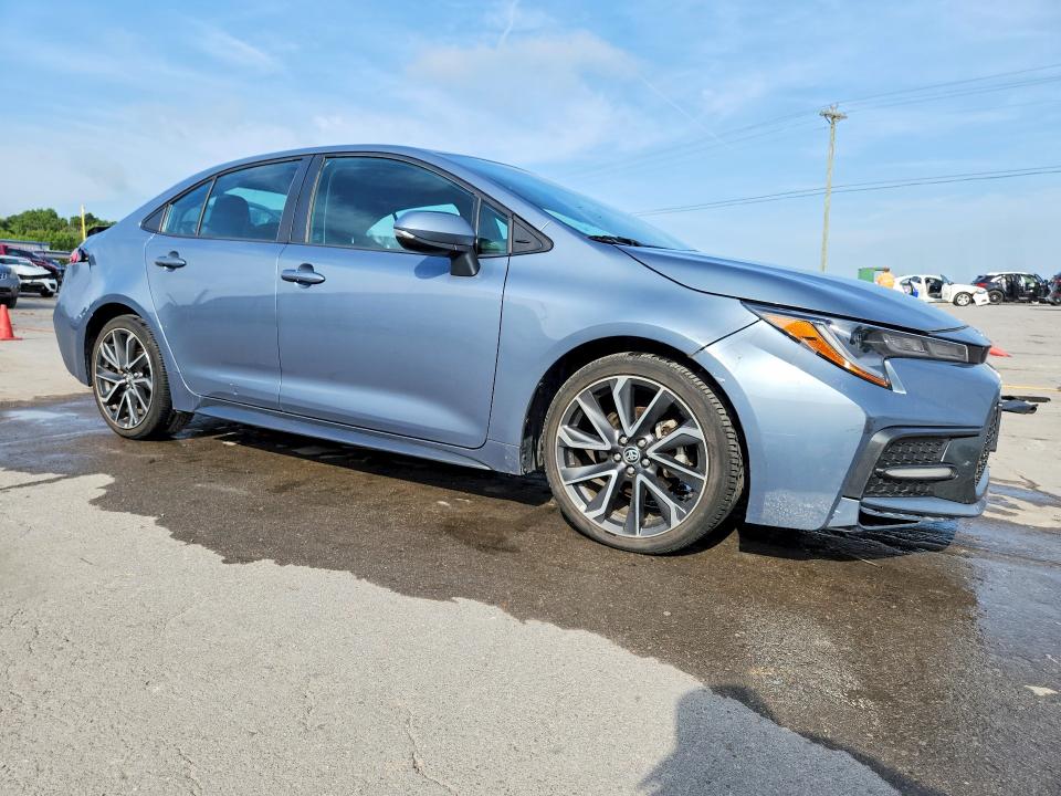 61922056 :رقم المزاد ، 5YFS4RCE3LP016714 vin ، 2020 Toyota Corolla مزاد بيع