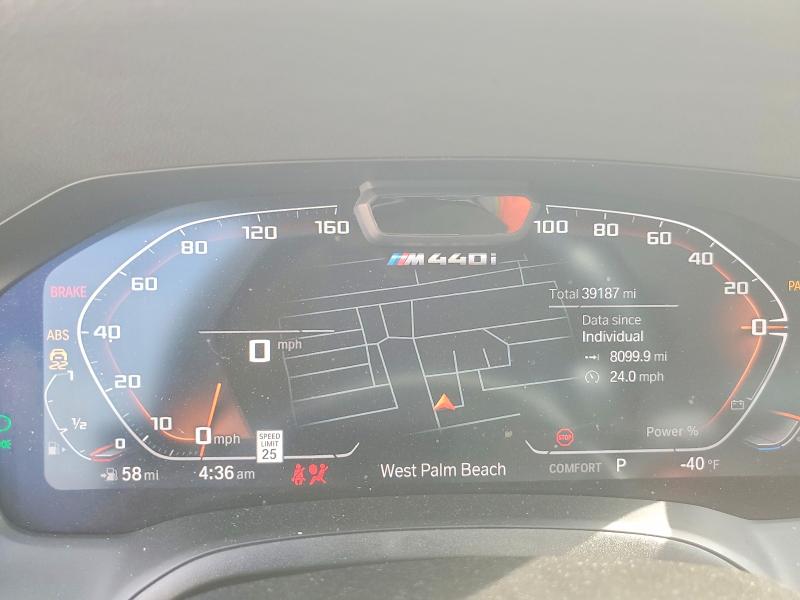 Aukcja sprzedaży 2022 Bmw M440xi, vin: WBA13AW08NFN19906, numer aukcji: 62604696