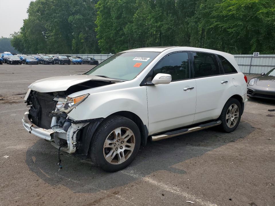 Aukcja sprzedaży 2008 Acura Mdx, vin: 2HNYD28348H522939, numer aukcji: 61173456