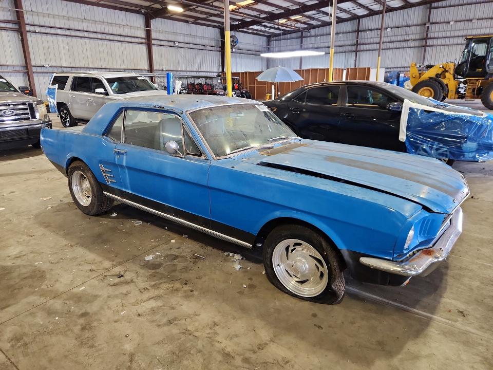 1966 Ford Mustang მანქანა იყიდება აუქციონზე, vin: 6R07C167435, აუქციონის ნომერი: 60370106