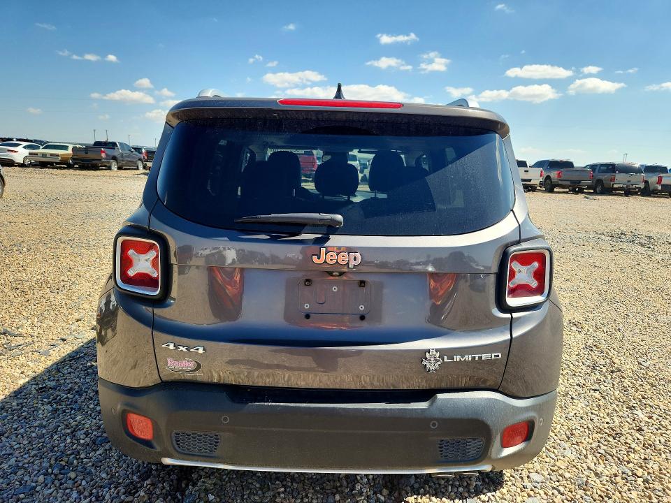 60039116 :رقم المزاد ، ZACCJBDT2GPE12757 vin ، 2016 Jeep Renegade مزاد بيع