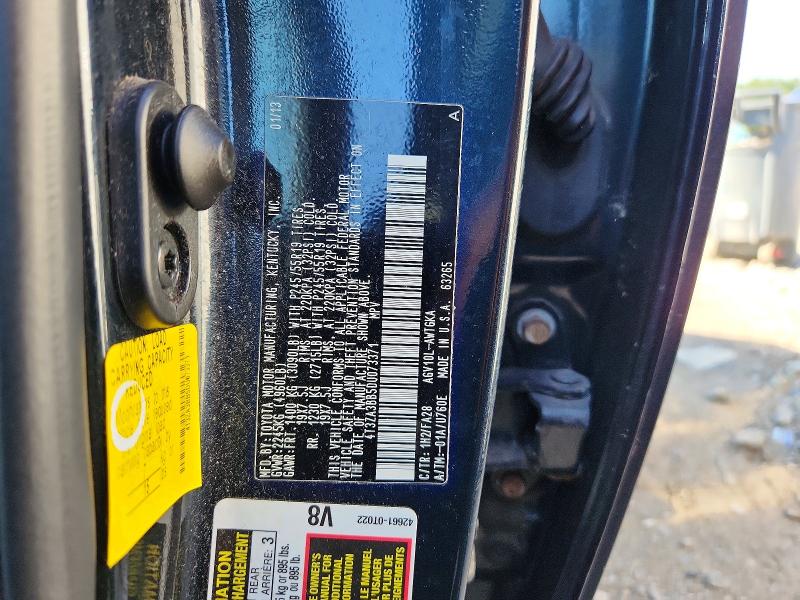 62702956 :رقم المزاد ، 4T3ZA3BB5DU073371 vin ، 2013 Toyota Venza مزاد بيع