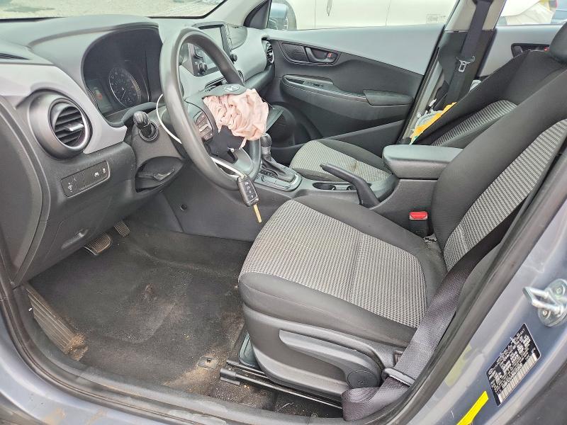 61000406 :رقم المزاد ، KM8K1CAA0MU722030 vin ، 2021 Hyundai Kona مزاد بيع