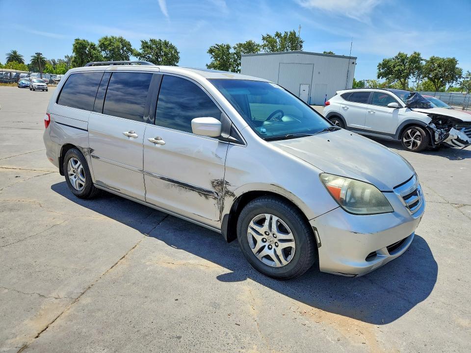 59609496 :رقم المزاد ، 5FNRL38797B083862 vin ، 2007 Honda Odyssey مزاد بيع